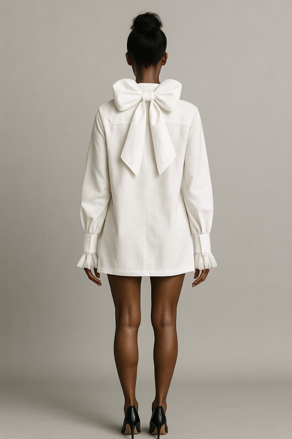 Oversized High Neck Shirt