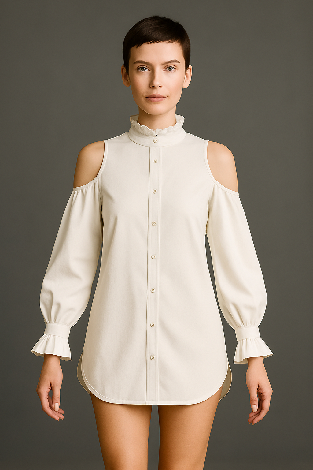 Off-White Shoulder-to-Shoulder Shirt