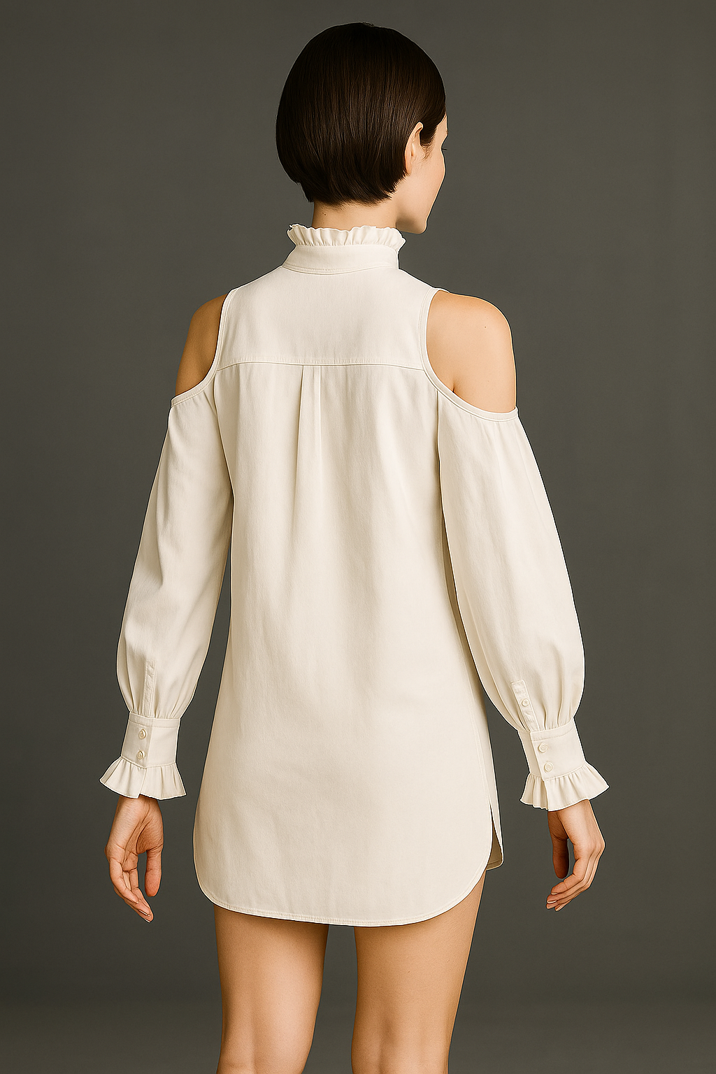 Off-White Shoulder-to-Shoulder Shirt